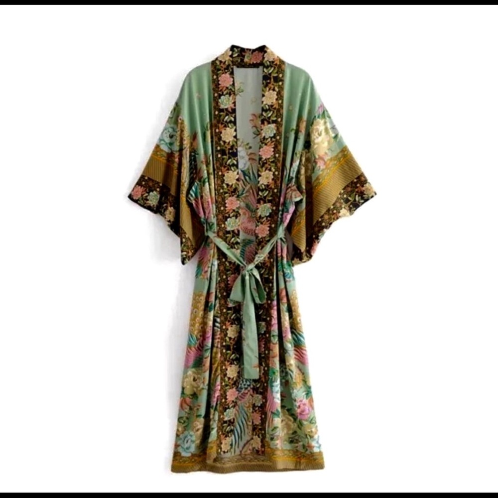 Spell and The Gypsy style long kimono robe Small